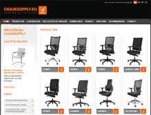 Tablet Screenshot of chairsupply.nl